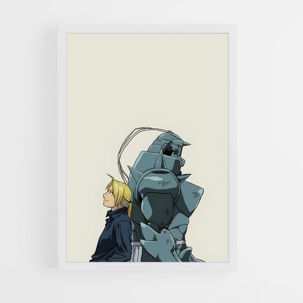 full-metal-alchemist-6 cadre Blanc