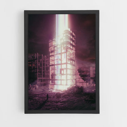 Futuristic Building Poster