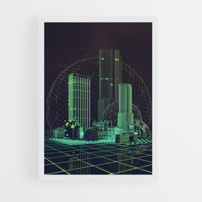 Poster Futuristic Simulation