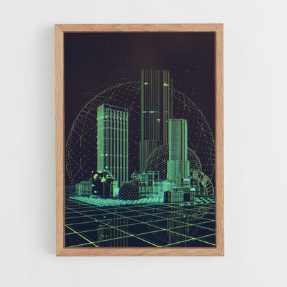 Poster Futuristic Simulation