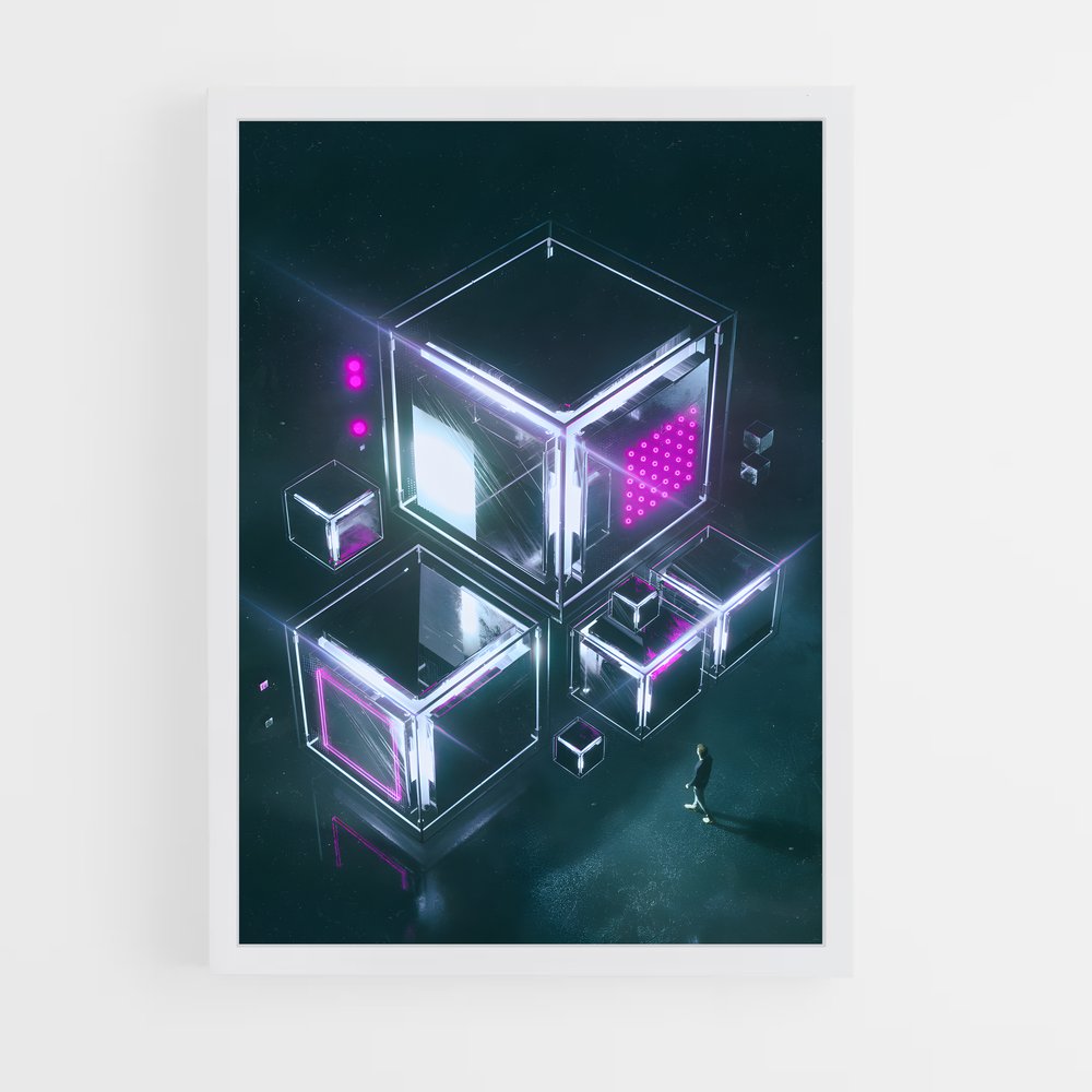 futurist-4 cadre Blanc