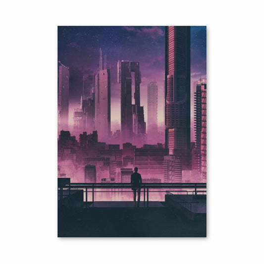 Futuristic Building Poster