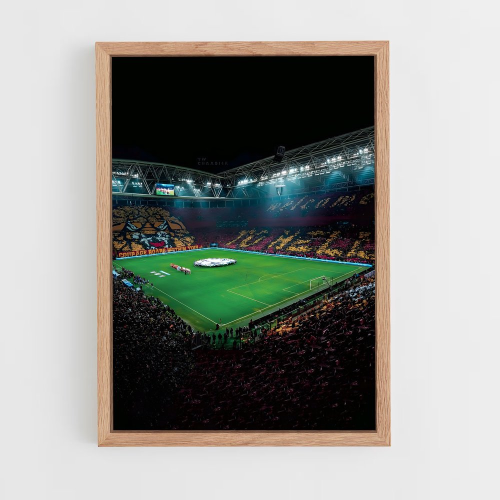 galatasaray-14 cadre Bois clair