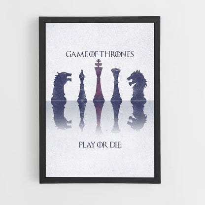 Poster Game of thrones Chess