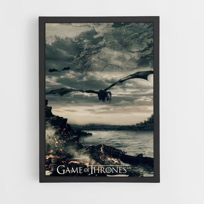 Poster Game of thrones Dragon