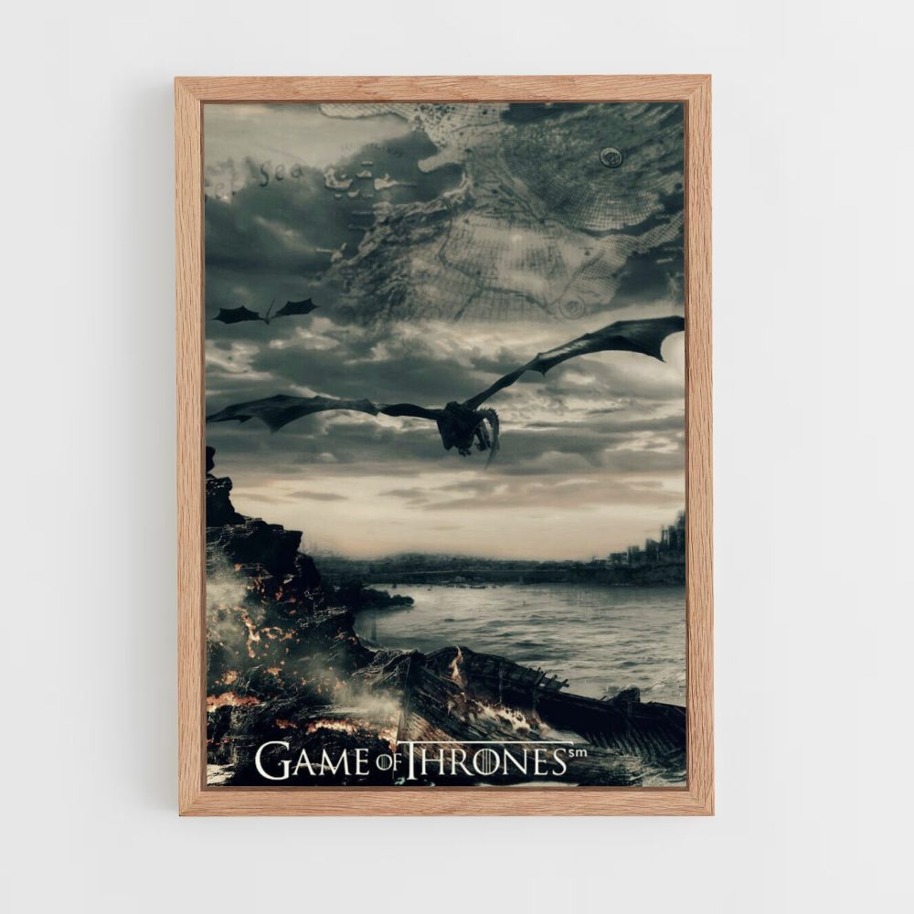 Poster Game of thrones Dragon