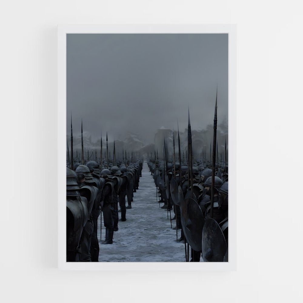 game-of-thrones-3 cadre Blanc