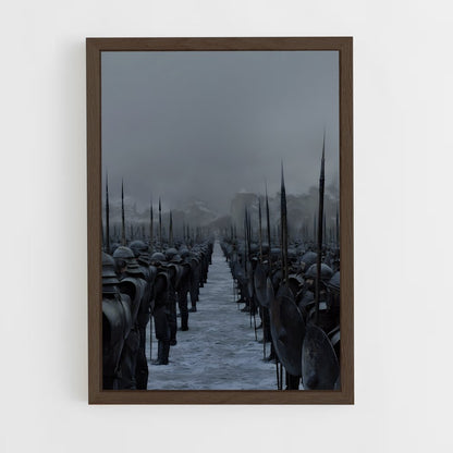 game-of-thrones-3 cadre Bois foncé