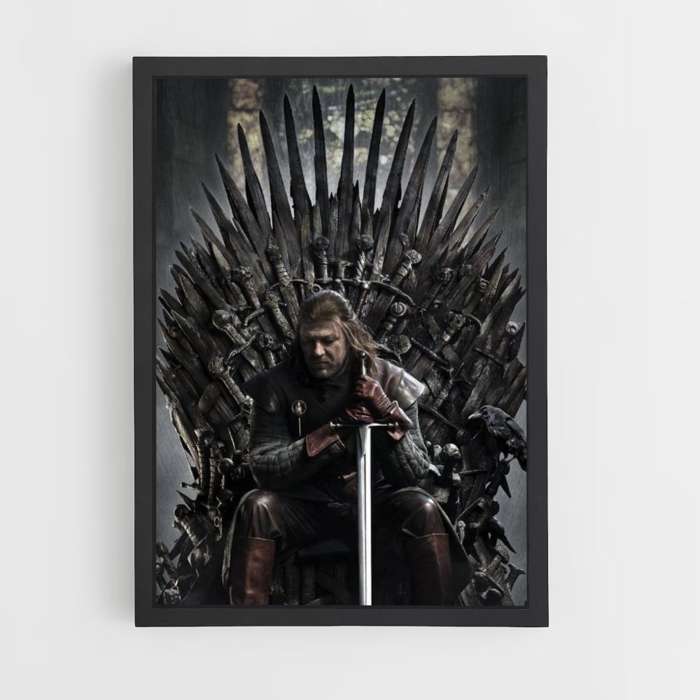 Poster Game of thrones Trone