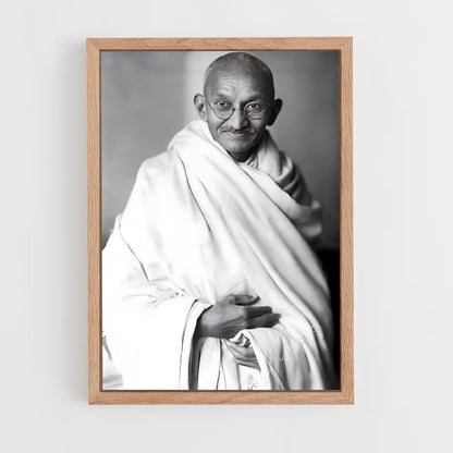 gandhi-1 cadre Bois clair