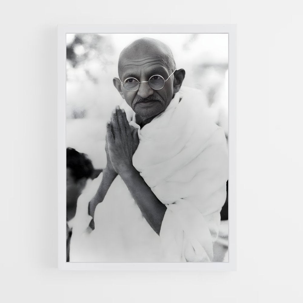 gandhi-2 cadre Blanc