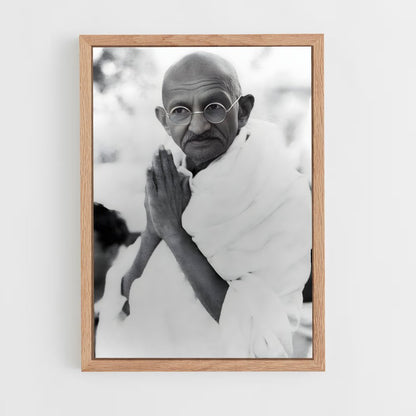 gandhi-2 cadre Bois clair