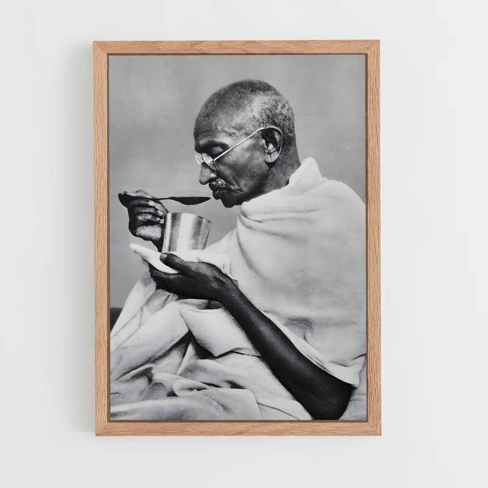 gandhi-7 cadre Bois clair