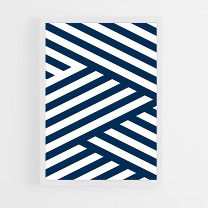 geometric-13 cadre Blanc