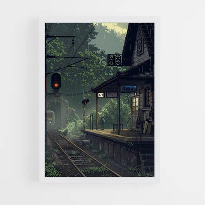 Ghibli Train Poster