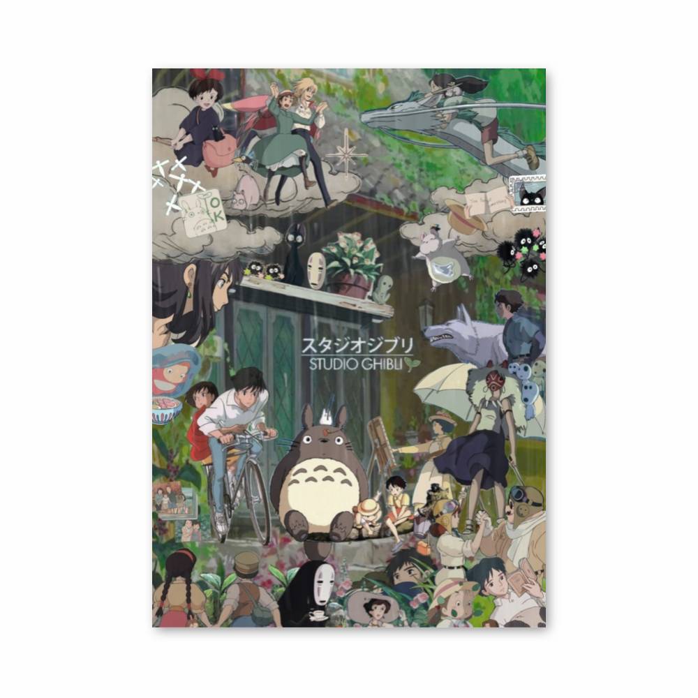 Poster Collage Totoro