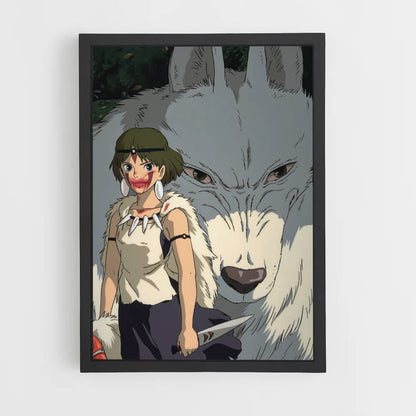 Princess Momonoke Poster