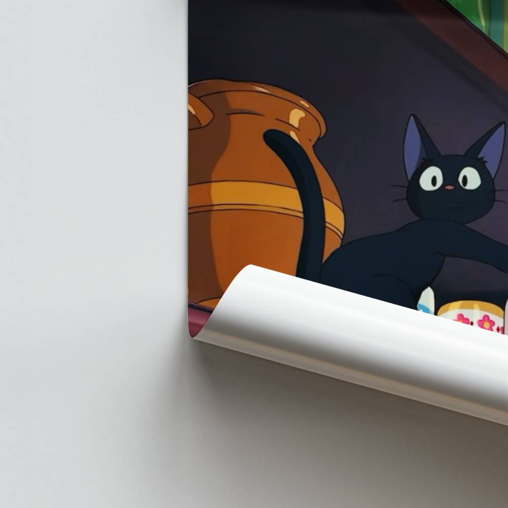 Poster Black Cat Jiji