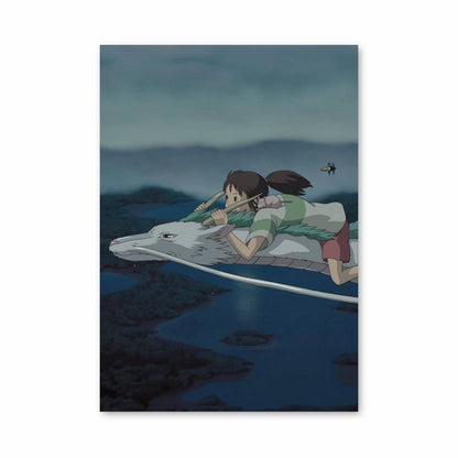 Poster Chihiro sur un Dragon