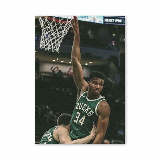 Giannis Dunk Poster