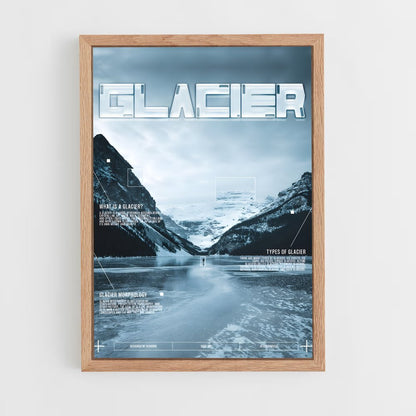 glacier-5 cadre Bois clair
