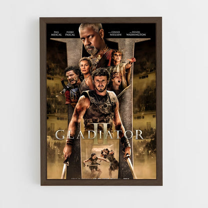 gladiator-9 cadre Bois foncé