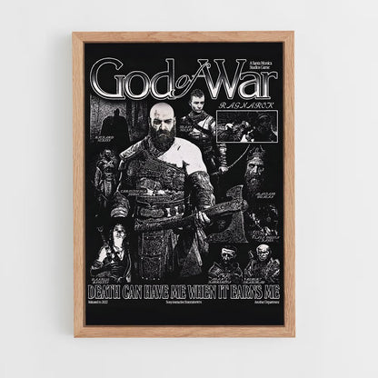 god-of-war-14 cadre Bois clair