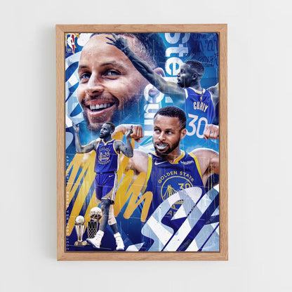 Affiche GSW Curry