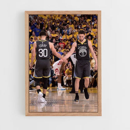 Golden State Warrior Game Poster