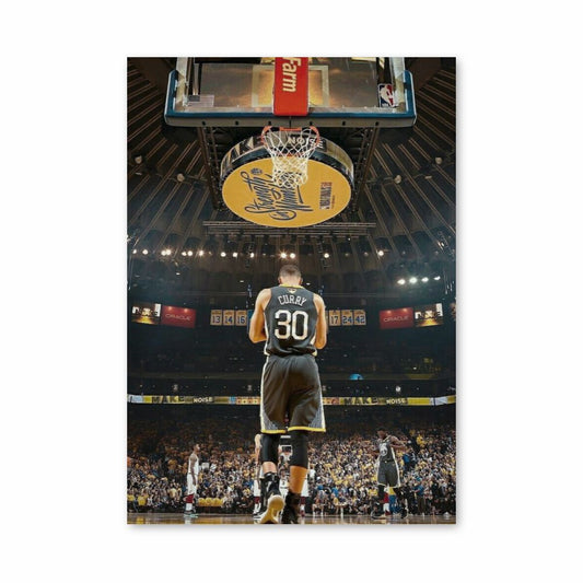 Poster Golden State Warrior Black