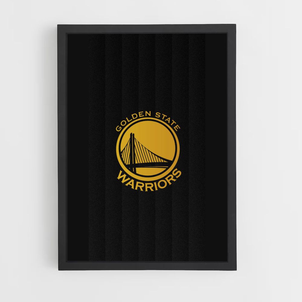 Golden State Warrior Logo Poster