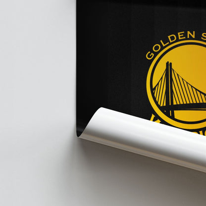 Golden State Warrior Logo Poster