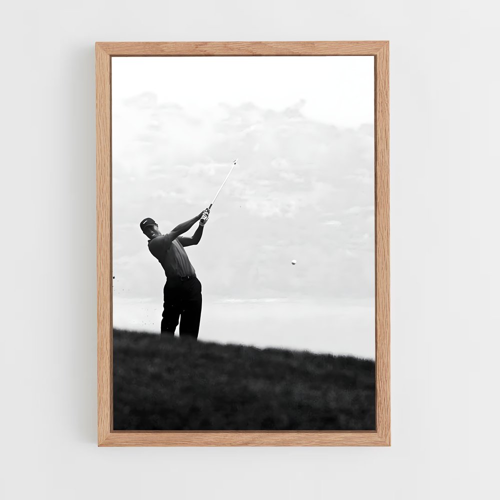 golf-4 cadre Bois clair