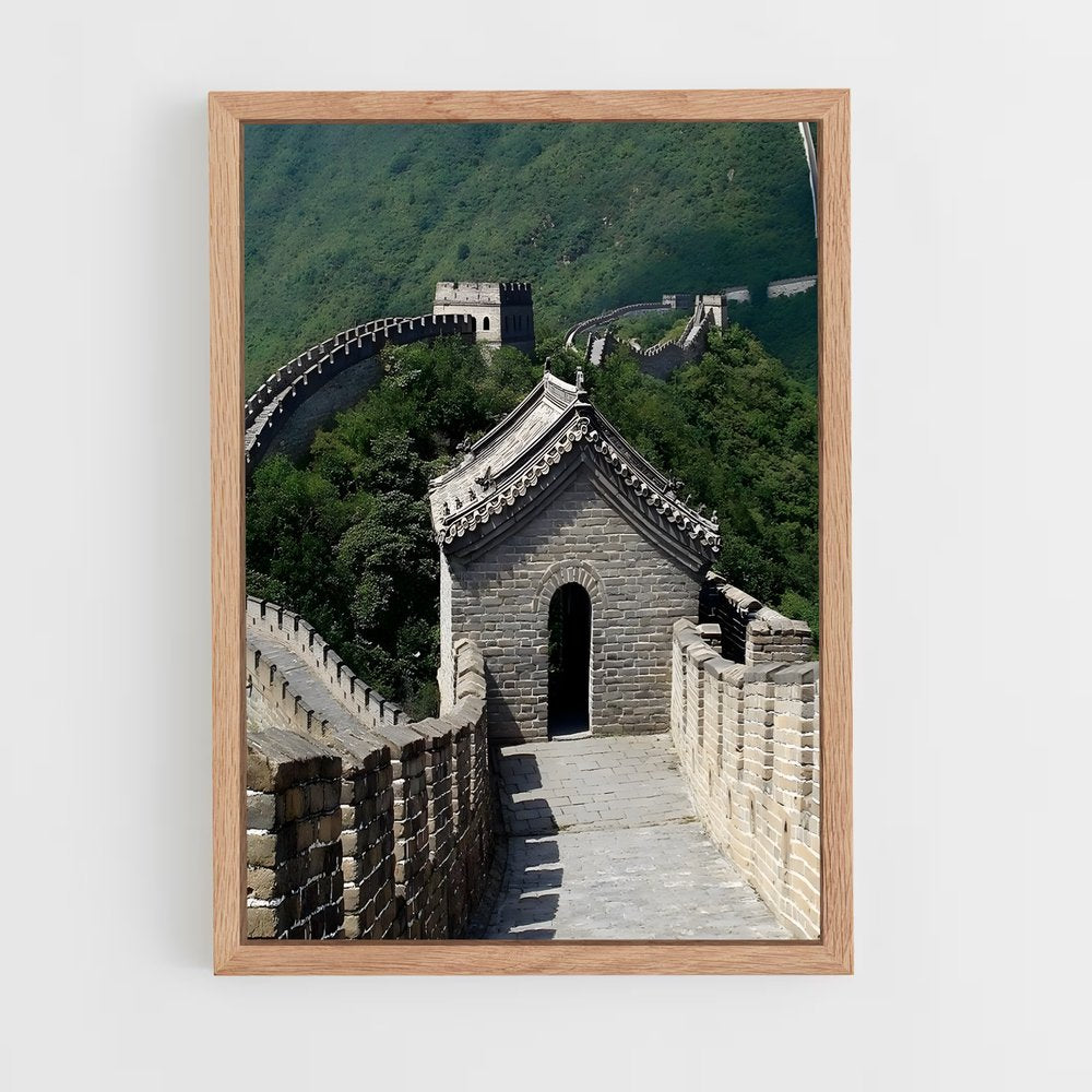 great-wall-of-china-12 cadre Bois clair