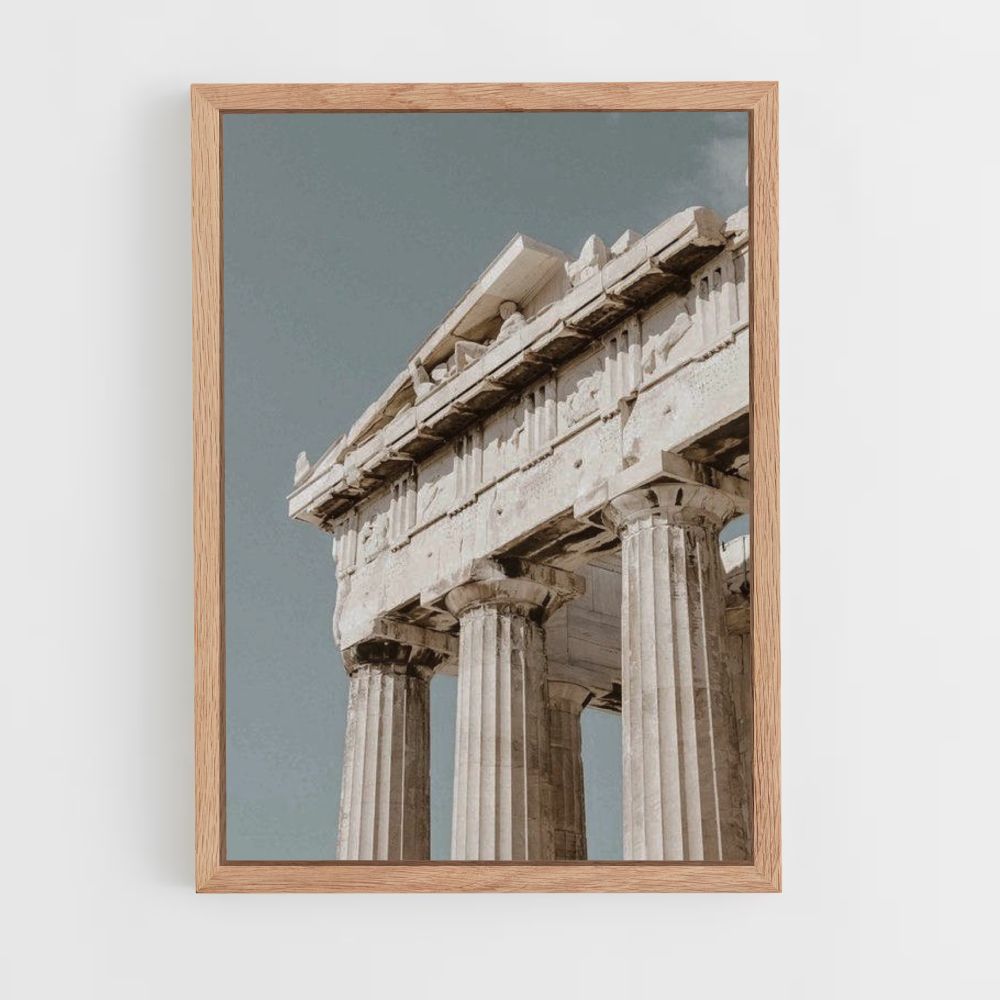 Greek Temple Poster