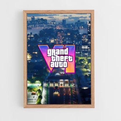 gta-v-16 cadre Bois clair