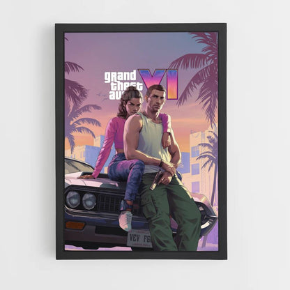 Poster GTA 6 Car