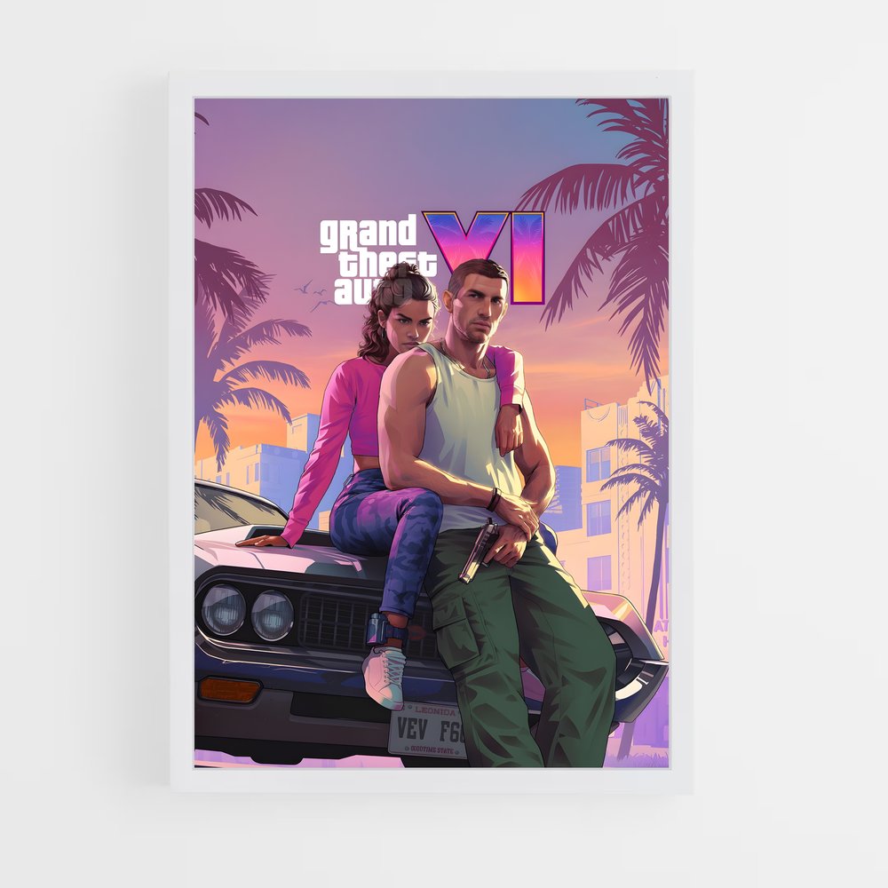 gta-v-17 cadre Blanc