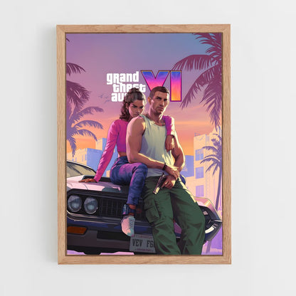 gta-v-17 cadre Bois clair