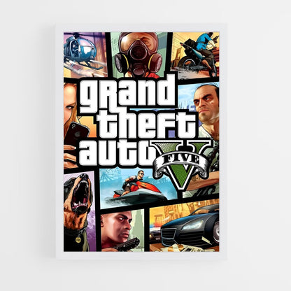 gta-v-2 cadre Blanc