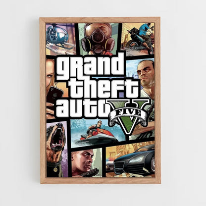 Poster GTA V Cover