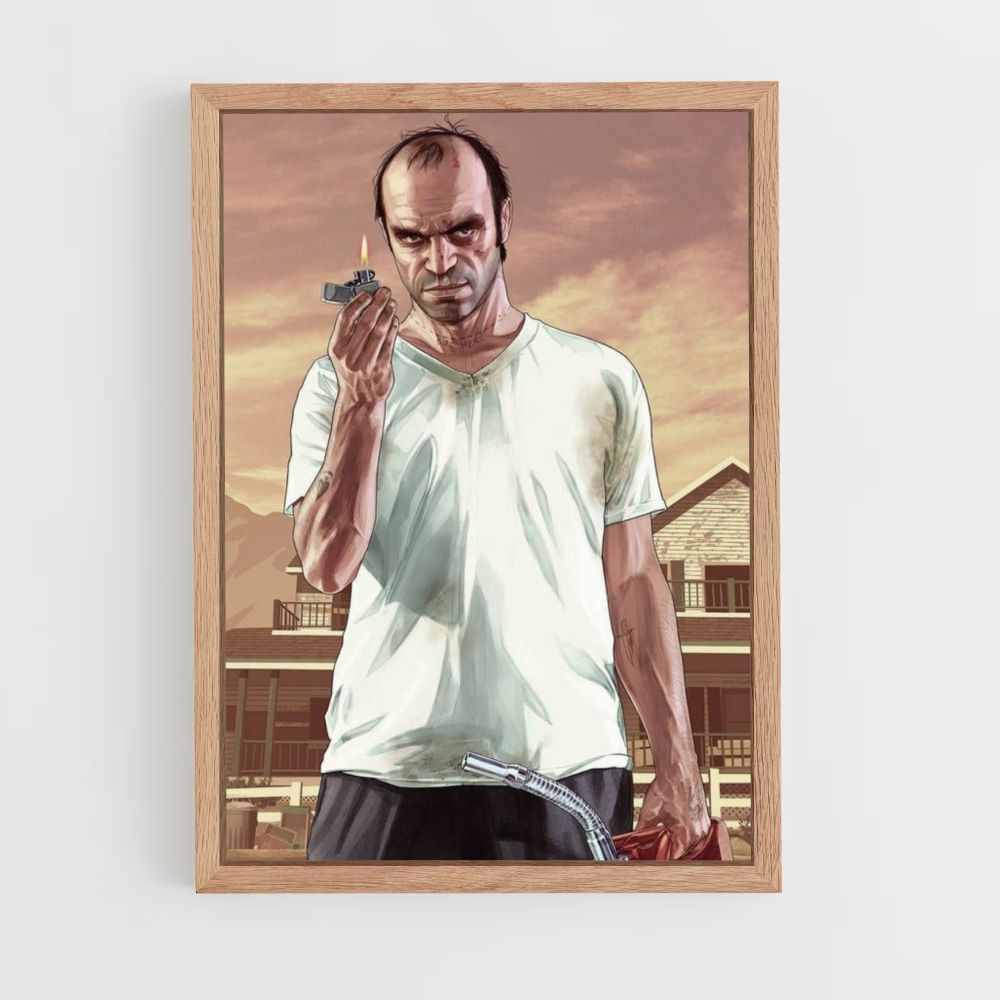 Poster GTA V Pyromaniac