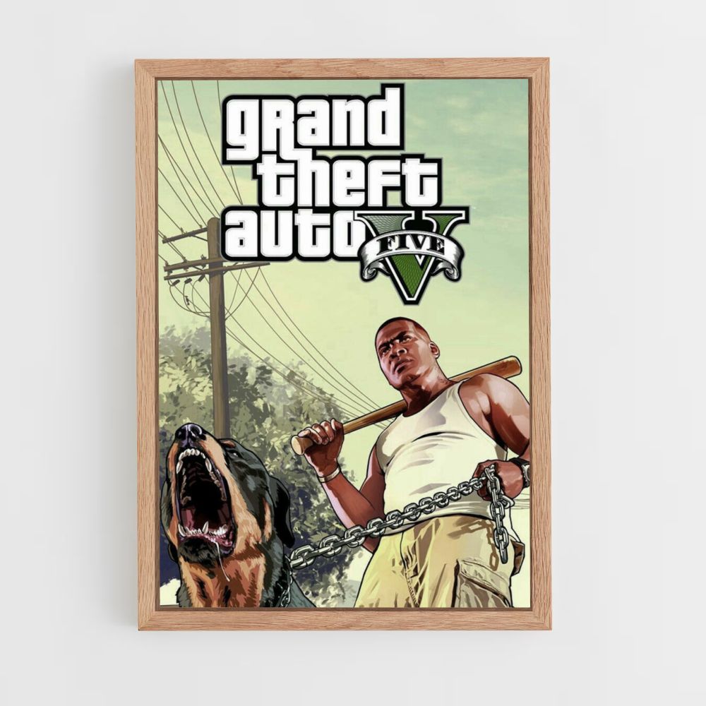 Poster GTA V Dog