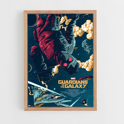 guardian-of-the-galaxy-2 cadre Bois clair