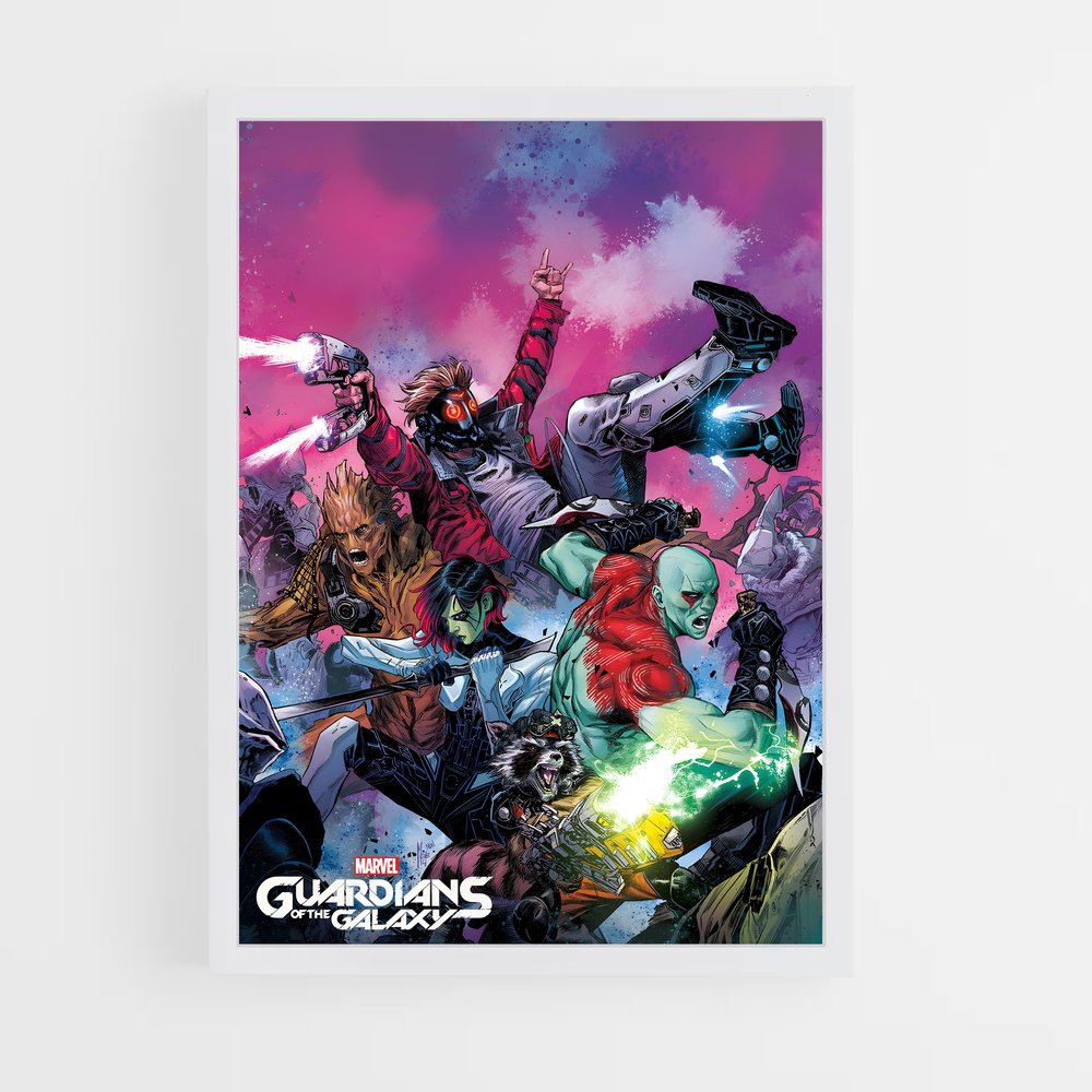 guardian-of-the-galaxy-4 cadre Blanc