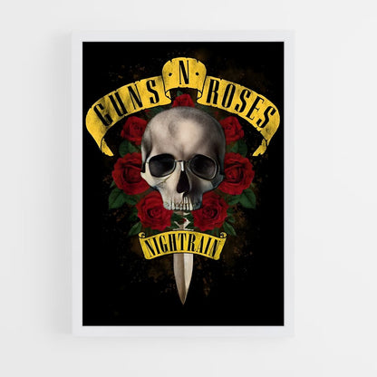 guns-n-roses-12 cadre Blanc