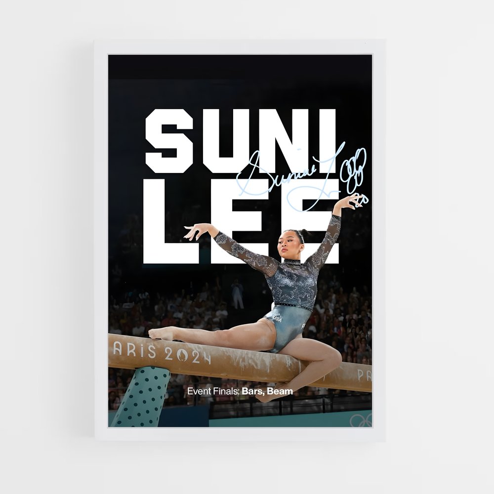 gymnastic-3 cadre Blanc