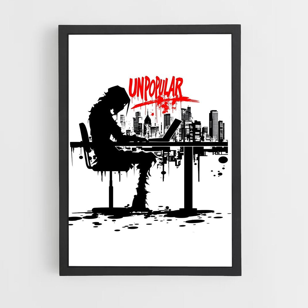 hacker-2 cadre Noir