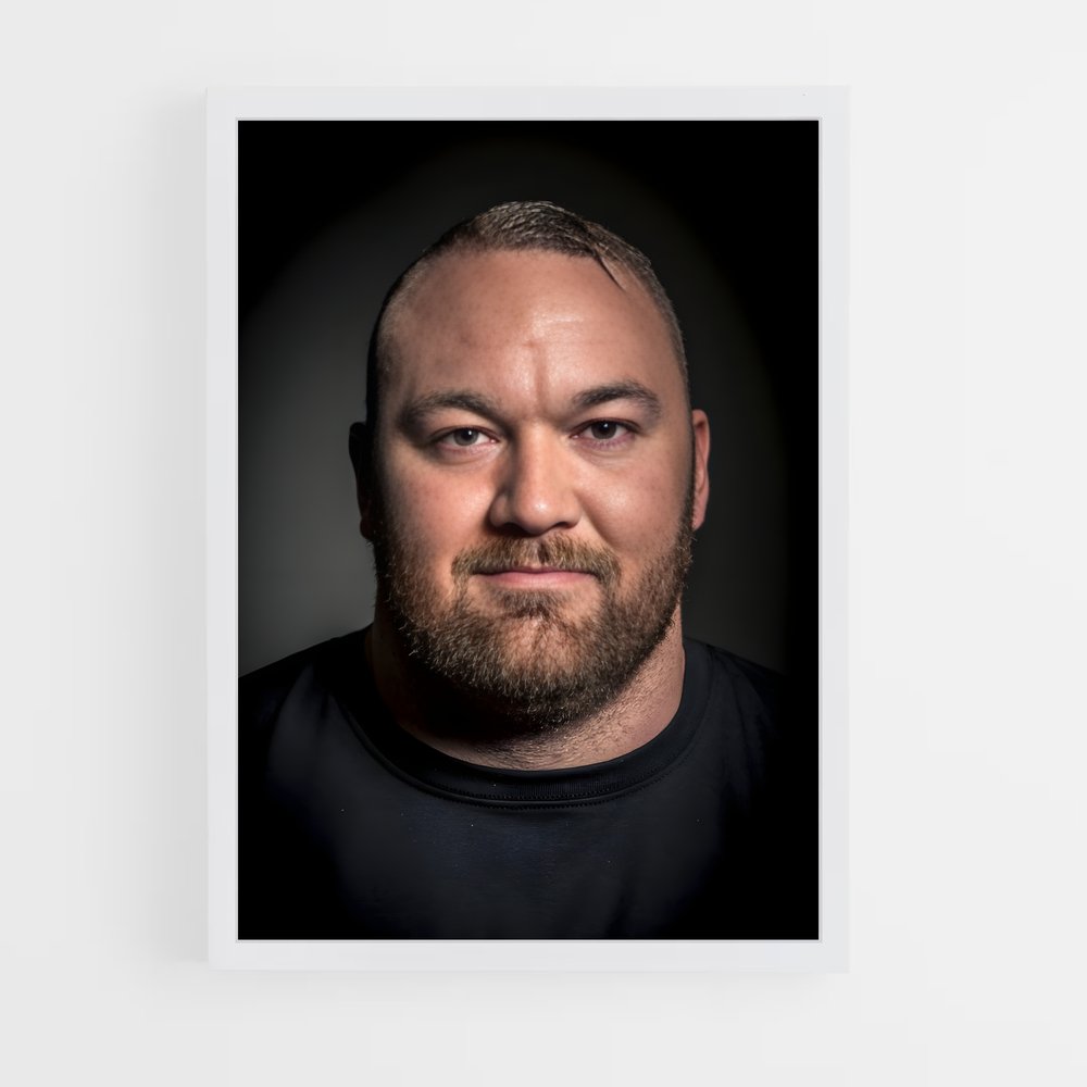 hafthor-bjornsson-1 cadre Blanc