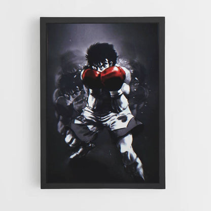 Poster Ippo Red Gloves